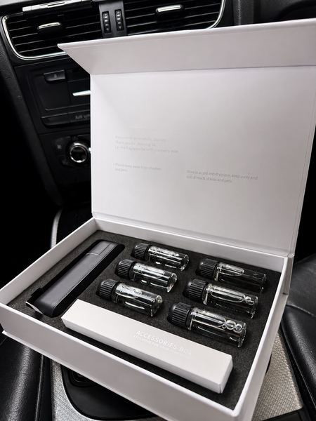 Чорний автоматичний аромадифузор CAR-AROM-01-BLACK фото